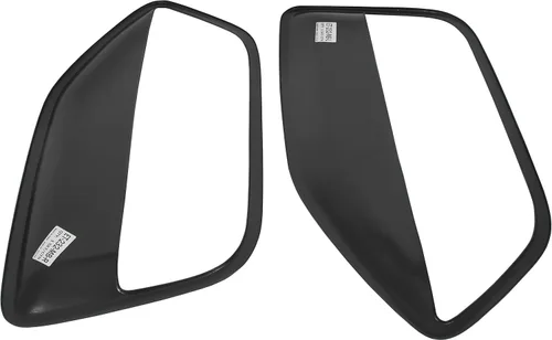 Vista 2 de ECOTRIC Cubiertas de inserción de panel de puerta de plástico Compatibles con Ford Mustang 2005 2006 2007 2008 2009 Negro