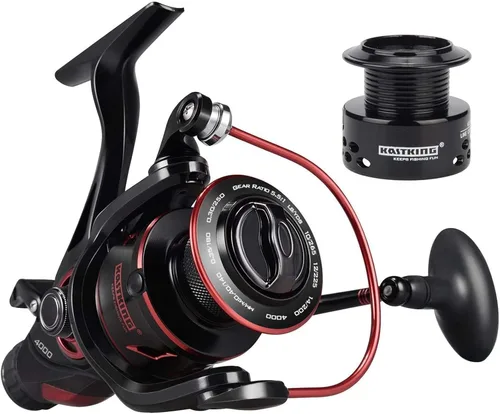 Vista 12 de KastKing Sharky Baitfeeder III Spinning Reels with 5.5:1 Gear Ratio
