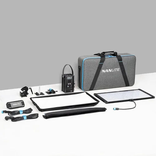 Vista 2 de Nanlite PavoSlim 120C Incluye caja de luz y caja de huevos, lumenradio