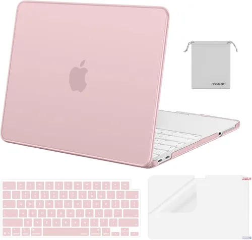 Vista 29 de MOSISO Compatible con MacBook Neo Case 13 pulgadas 2026 A3404 A18 Pro Chip Rubor
