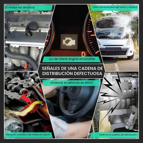 Vista 6 de Kit de cadena de distribución para Chevrolet Tracker 2001-2004, 1999, 2000, 2001, 2002, 2003, 2004, 2005, 2006, para Suzuki Grand Vitara, 2004