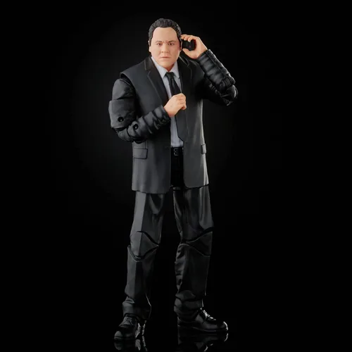 Vista 6 de Hasbro Marvel Legends Series - Paquete de 2 juguetes de acción Happy Hogan y Iron Man Mark 21, personajes de la saga infinita, diseño premium, 2