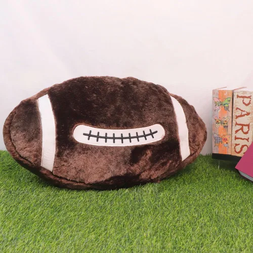 Vista 3 de haozaikeji Plush Soccer Ball Pillow Soft Sports Ball Throw Pillow Stuffed Basketball Pillows Football Pillows Decorative Couch Cushion for Bed
