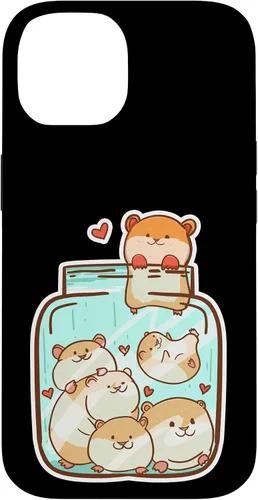 Vista 4 de Hamsters in a Jar Cute Animal Hammy Owner Pet Lover Gift Case for iPhone 17
