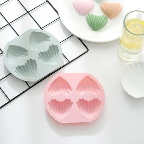 Vista 8 de 4 moldes de silicona para dulces, moldes para hornear en forma de corazón, 4 cavidades de silicona para tartas de chocolate, chocolate, día de San