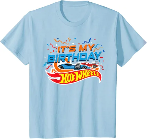 Vista 11 de Kids Hot Wheels It's My Birthday Confetti Camiseta