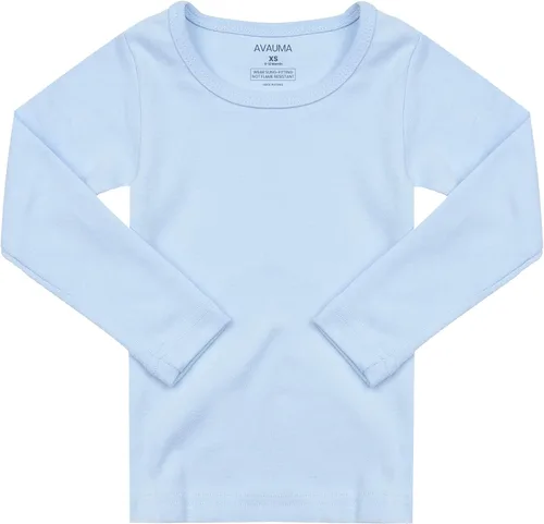 Vista 42 de AVAUMA - Pijama para niños y niñas de algodón básico para uso diario