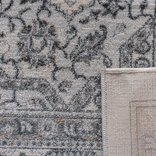 Vista 29 de SAFAVIEH - Colección Isabella, alfombra decorativa - 2'2" x 5', azul y crema, diseño oriental, no desprende pelusa y fácil cuidado, ideal para áreas