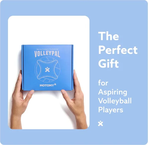 Vista 6 de Ayuda para equipo de entrenamiento de voleibol MOTOMY™ ‘VolleyPal’ – Entrenador de rebote en solitario para saque, picar, establecer y pasar; Equipo