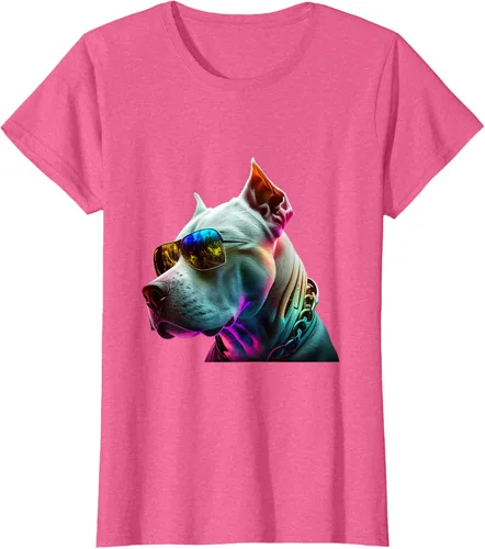 Vista 65 de Dogo Argentino Dogs Dogo Argentinos Camiseta, Negro
