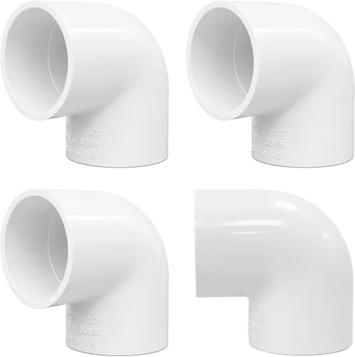 Vista 14 de Accesorios de codo de PVC de 90 grados de 1 pulgada, se adapta a tubos OD SCH40 de 1.315 pulgadas, paquete de 20 Conectores de grado de muebles