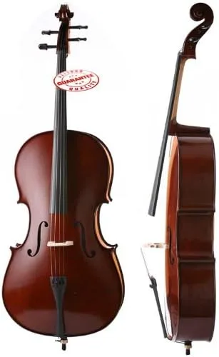 Vista 2 de D'Luca Meister - Violonchelo hecho a mano con funda rígida 3/4