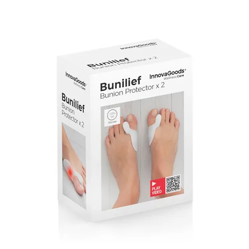Vista 8 de Corrector Protector de Silicona para Juanetes Bunilief InnovaGoods 2