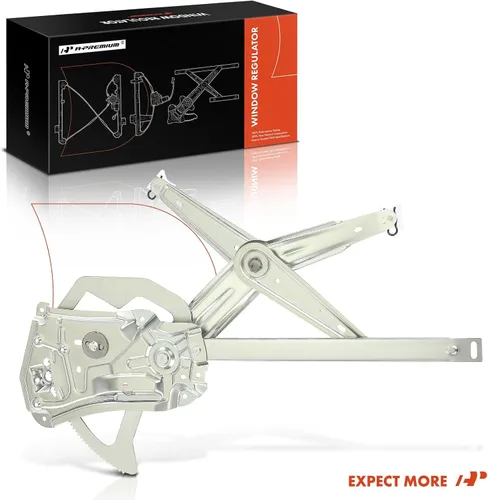 Vista 8 de A-Premium Elevalunas eléctrico delantero del lado del conductor sin motor compatible con BMW 318i 318is 323i 323is 325i 325is 328i 328is M3