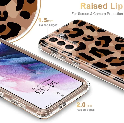 Vista 5 de ESDOT - Funda para iPhone 11 Pro Max, con protector de pantalla integrado, funda de grado militar con diseño de moda para mujeres y niñas, funda