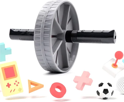 Vista 2 de Roller Wheel Abdominal Workout Roller Abdominal Muscle Trainer Fitness Equipment for Effective Workout