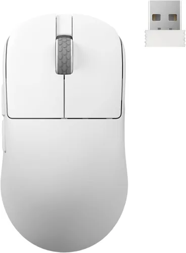 Vista 11 de MOTOSPEED X6MAX - Mouse inalámbrico para juegos, mouse de dos modos 8K/USB-C de hasta 30000DPI, sensor óptico PAW3950 ligero de 1.52 oz, 5 botones