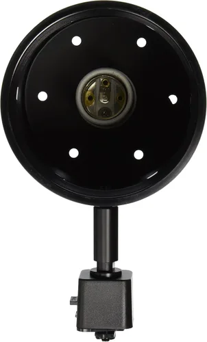 Vista 2 de WAC Lighting, TK-704 Línea de voltaje de pista cabeza en negro para L Track