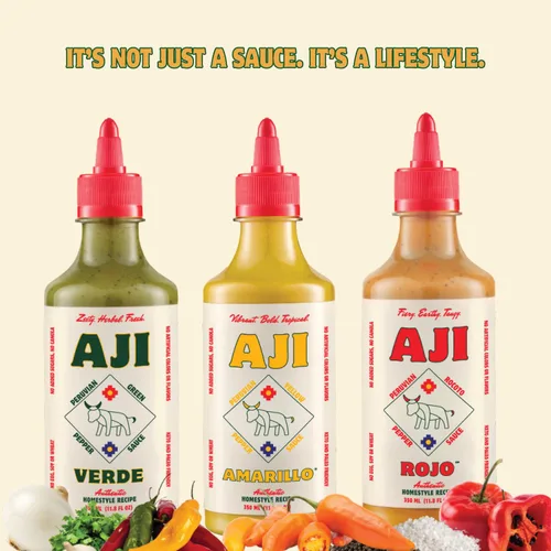 Vista 6 de Aji Amarillo Salsa picante peruana – Auténtica salsa de chile amarillo hecha con Aji Amarillo Peppers – Vegana, sin soja ni gluten, Keto – Salsa