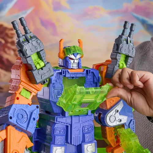 Vista 8 de Transformers CYBERWORLD - Juego de batalla Scorponok Strike, juego de figuras de acción de conversión con luces y sonidos, juguetes robot para niños