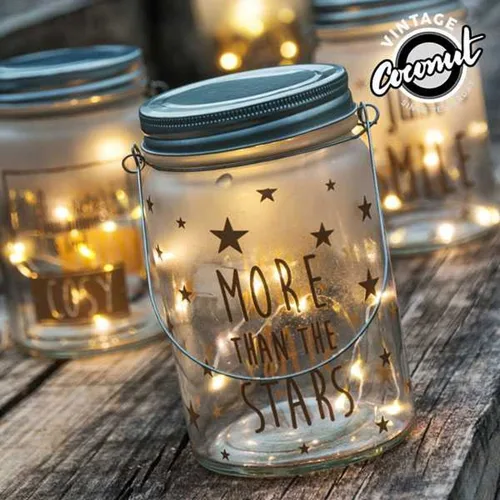 Vista 2 de Botella LED Vintage Coconut
