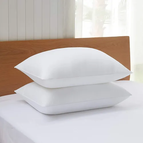 Vista 7 de Acanva Juego de 2 almohadas de cama de la colección de hotel, insertos suaves de lujo para dormir, transpirables y cómodos para los que duermen