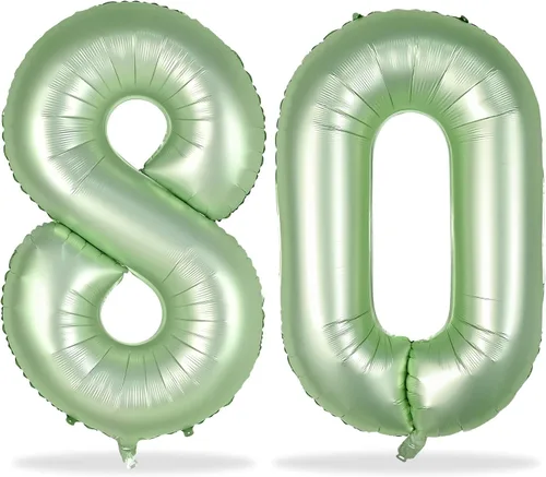Vista 55 de Globos negros del número 10 para decoraciones de cumpleaños número 10, globos de helio de mylar de lámina de 40 pulgadas negros del número 1 & 0