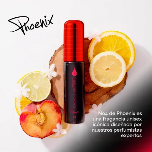 Vista 3 de Milton-Lloyd Perfumer's Choice Phoenix - Perfume floral de ámbar amaderado para hombres y mujeres, de larga duración, 1.7 onzas