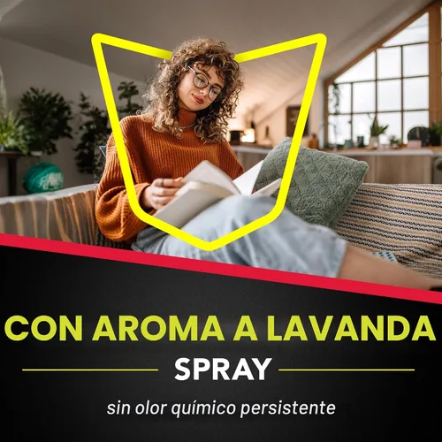 Vista 6 de Raid Ant & Roach Killer Spray para insectos listados, mantiene matando durante semanas, aroma a lavanda, 12 onzas (paquete de 1)