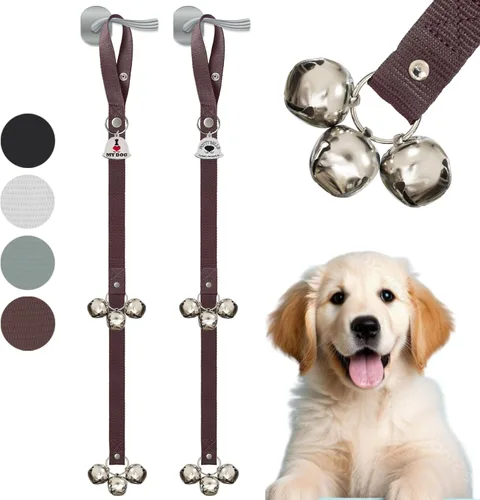 Vista 18 de Caldwell's Pet Supply Co. Campanas para orinal para perros, campanas para puerta de perro, campanas para salir al exterior, campana de entrenamiento