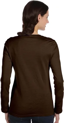 Vista 3 de Bella Canvas Camiseta de manga larga Jersey (B6500)