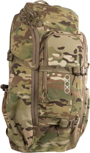 Vista 13 de Eberlestock Brute Scout Day Pack – Mochila ligera de caza con marco interno con soporte de aluminio, capacidad de 1800ci ci Negro