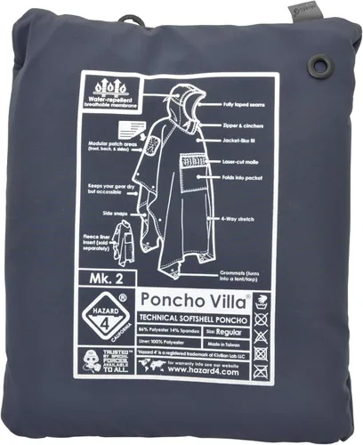 Vista 24 de HAZARD 4 PonchoVilla Classic - Poncho técnico softshell original