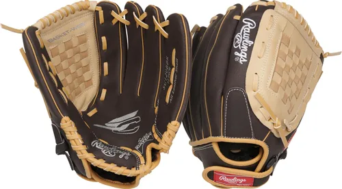 Vista 15 de Rawlings Guante de béisbol y sóftbol Sure Catch Modelos de T-Ball, para jóvenes y adultos recreativos Múltiples tallas y estilos