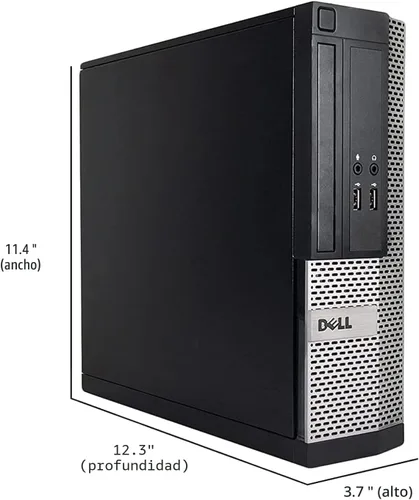 Vista 10 de Dell OptiPlex PC de escritorio para computadora, Intel Core i5 de 3ª