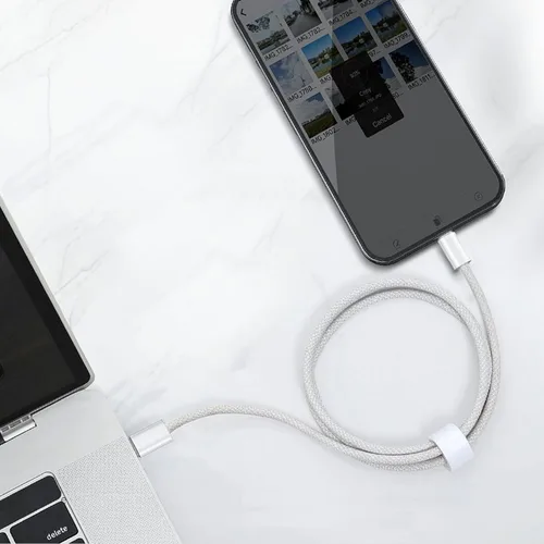 Vista 26 de Paquete de 2 cables de carga CarPlay cortos de 1.5 pies compatibles con iPhone 17/16E/16/15, 17Air, 15 16 17 Pro Max, cable de carga Plus, cable