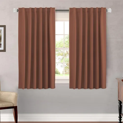 Vista 29 de H.VERSAILTEX Cortinas Opacas con Aislamiento Térmico, Paneles de Tratamiento de Ventanas que Oscurecen la Habitación, Cortinas Opacas para Sala