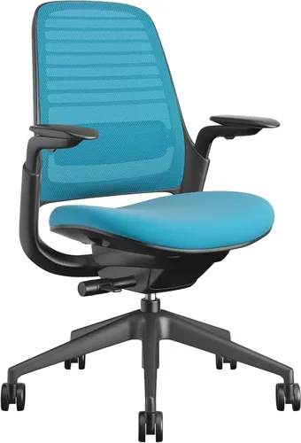 Vista 12 de Steelcase Series 1 Silla de Oficina de Trabajo, Canary