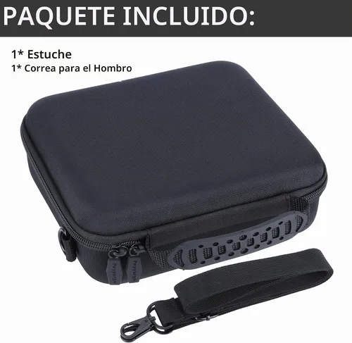 Vista 6 de Estuche de almacenamiento compatible con DJI Osmo Mobile 8 / 7P / 7 Gimbal estabilizador Accesorios (negro)