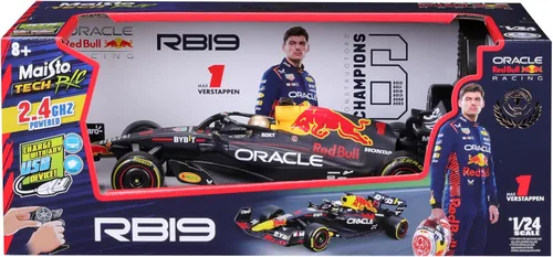 Vista 8 de Maisto Tech R/C 1:24 2023 Oracle Red Bull Racing RB19, Verstappen #1