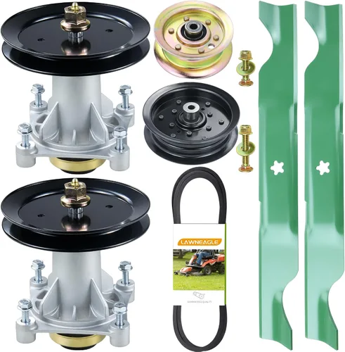 Vista 11 de 587819701 Kit de montaje de husillo reemplazar 532187281 532187292 587820301 587253301 532192870 587125401 21549012 para Husqvarna Z25444012 LGT26