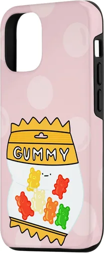 Vista 2 de Funda de caramelo de oso de goma Kawaii para iPhone 15