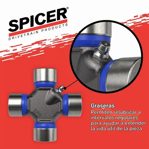 Vista 10 de Spicer Kit de juntas en U 5-153X serie 1310 (OSR) (paquete de 2)