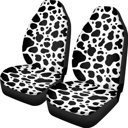 Vista 44 de UNICEU Juego de 2 fundas de cojín para asiento de automóvil, diseño de calavera gótica negra, lavable, accesorios interiores antideslizantes