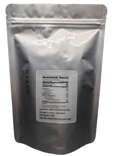 Vista 2 de Nature Tea - Raíz de valeriana officinalis - Cortada de raíz suelta seca (2 onzas)
