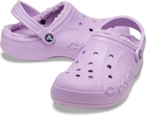 Vista 6 de Crocs Baya - Zuecos unisex con forro para adultos
