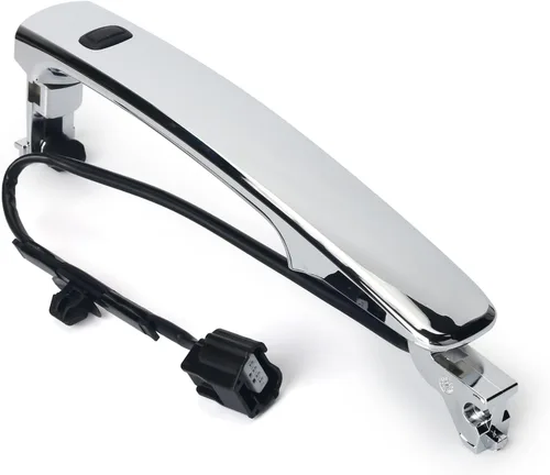 Vista 7 de Manija de puerta exterior cromada delantera izquierda lado del conductor, con sensor y sistema de entrada inteligente sin llave compatible