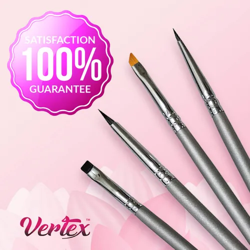 Vista 8 de Juego de brochas delineadoras de ojos en ángulo fino – para aplicador de delineador de gel líquido, plantillas dobladas, lápiz fino, sacapuntas