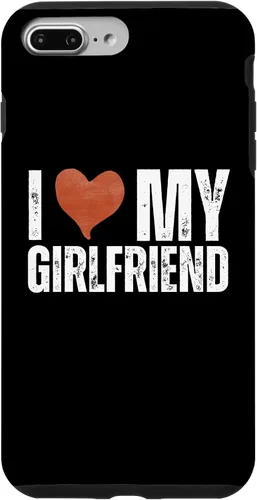 Vista 12 de I Love My Girlfriend I Heart My Girlfriend Funny Retro Case for iPhone 17