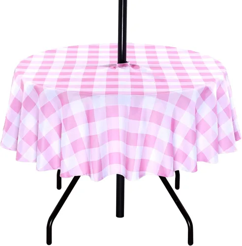 Vista 31 de Poise3EHome - Mantel impermeable antiderrames para exteriores e interiores, para camping, picnic, té de la tarde, asados, flores